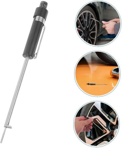 Alipis 2pcs Car Brake Pad Thickness Gauge Iron Detection Pen Dual-Scale Metric Imperial Measurement Tool for Auto Brake Lining Inspection and Maintenance in Saudi Arabia