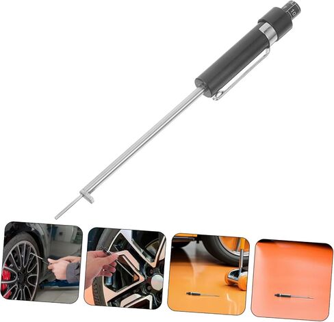 Zerodeko 2pcs Brake Pad Measuring Tool Compact Brake Pad Thickness Gauge with Dual Scale Metric Imperial for Internal External Measurement Car Repair Ruler for On-The-Go Mechanics in Saudi Arabia