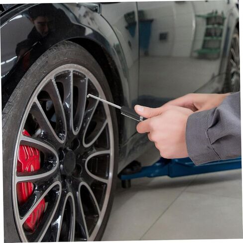 Garneck 2pcs Brake Pad Thickness Gauge Tool Iron Brake Disc Measurement Pen with Clear Calibration for Precise Vehicle and Maintenance in Saudi Arabia