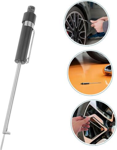 Garneck 2pcs Brake Pad Thickness Gauge Tool Iron Brake Disc Measurement Pen with Clear Calibration for Precise Vehicle and Maintenance in Saudi Arabia