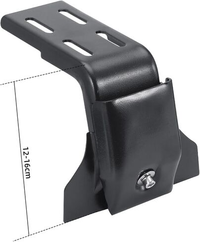 Universal Roof Rack Gutter Mount Heavy Duty Cross Bars Adapter Car Roof Mount Bracket Accessories (19-23CM 1PC) in Saudi Arabia