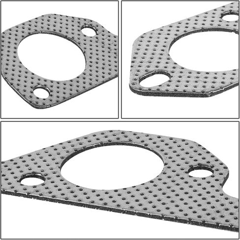 Auto Dynasty Header Exhaust Manifold Gasket Compatible with Jeep Wrangler 07-11 - Stainless Steel Composite in Saudi Arabia