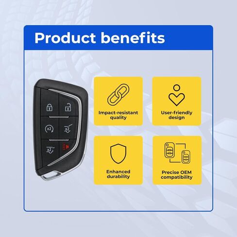 استبدال المفتاح الذكي فوب لكاديلاك إسكاليد 2022 FCC YG0G20TB1 رقم الجزء 13541571 13538864 13546300 in Kuwait