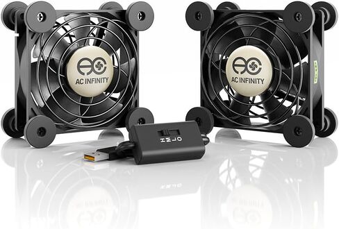 AC انفينيتي مروحة S4 هادئة بمنفذ USB 140 ملم معتمدة من يو ال اي لجهاز استقبال دي في ار وبلاي ستيشن واكس بوكس وخزانة الكمبيوتر من مالتي فان in Kuwait