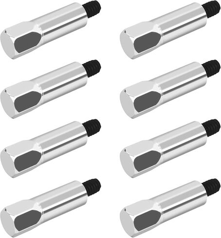 8PCS Valve Cover Bolts for Chevy SBC Valve Covers Bolts for Chevy 350 283 305 327 383 351W Engine Chrome Hex Head Block Stud Nut Gasket Kit with Black Oxide Finish Bolt Set in Saudi Arabia