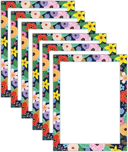 8.5 x 11 in. Wildflowers Computer Paper - Pack of 6 in Saudi Arabia