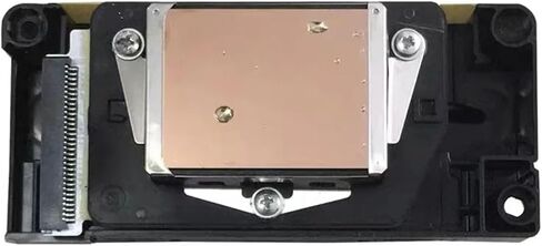 رأس طباعة F187000 غير مقفول DX5 رأس طباعة محمول بالماء ذو ​​وجه ذهبي متوافق مع طابعة Epson Stylus Pro 4880 7880 9800 9880 in Kuwait