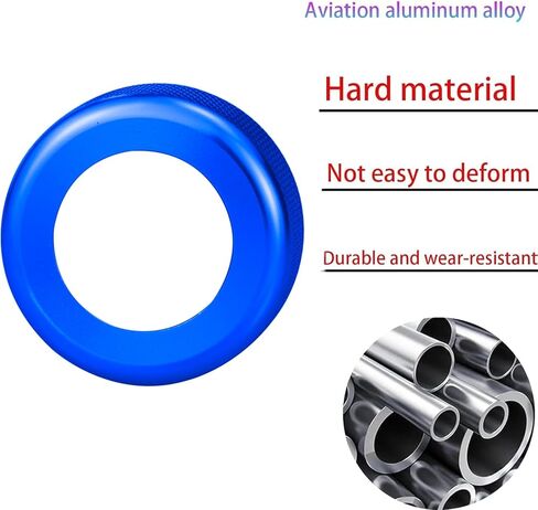 for Kia Carnival/Carnival Hybrid/K5/Niro/Sorento/Sportage Interior Package, Push-Button Start, air Conditioning Control knob Cover, 3-Piece Set (Pink) in Kuwait