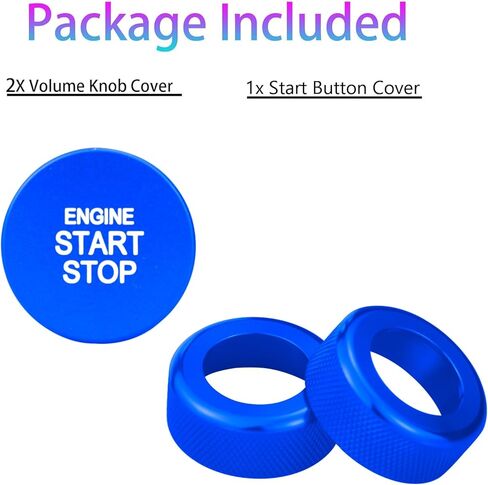 for Kia Carnival/Carnival Hybrid/K5/Niro/Sorento/Sportage Interior Package, Push-Button Start, air Conditioning Control knob Cover, 3-Piece Set (Pink) in Kuwait