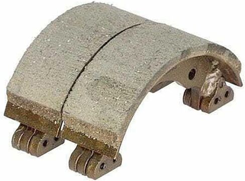 RAParts Set of 2 Aftermarket Replacement Brake Shoe Halves 6638522390 Fits Kubota in Saudi Arabia