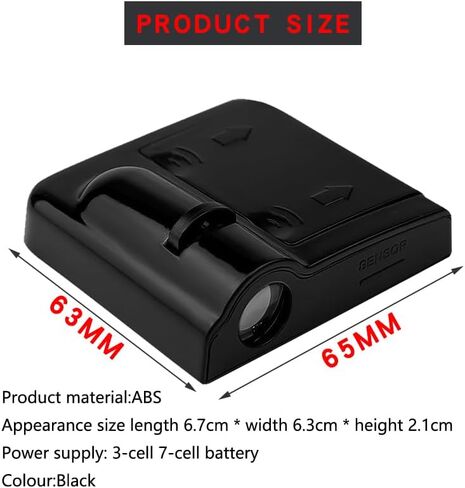 Car Door Lights Logo Projector - 2PCS Eagle Logo Car Door Projector Lights Welcome Courtesy Ghost Shadow Lamp Fit for All Car Models, YBD-FC-LaoYing in Saudi Arabia