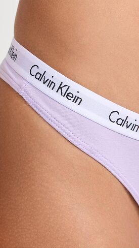Calvin Klein Underwear Women's Carousel Thong Pack, Lime/White/Grey Heather-925, XS in Saudi Arabia