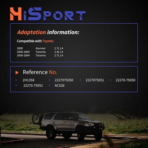 صمام محرك التحكم في الهواء الخامل HiSport 2227075050 بديل لسيارة Toyota 4Runner 2000 2.7L L4,Tacoma 2000-2004 2.7L 2.4L L4 in Saudi Arabia