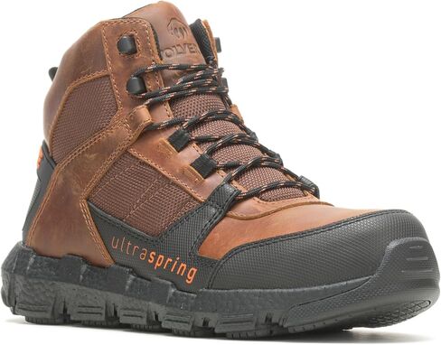 Wolverine Men's Rev Ultraspring DuraShocks CarbonMax Lx Mid Industrial Boot in Saudi Arabia
