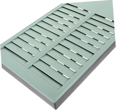 2 Pcs Attendance Card Rack Wall Mounted Vertical Card Holder Space Saving Office Organizer for Business Use 2pcs in Saudi Arabia