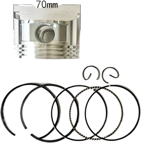 مجموعة حلقات المكبس 70 مم متوافقة مع مضخة مياه مولد محرك GX220 170F in Kuwait
