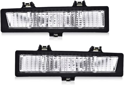 PIT66 Parking Lamps Compatible with Chevy Monte Carlo SS 1983-1988/Compatible with Chevy Monte Carlo 1981-1986 (does not fit LS 1986-1988) 919025, 919026 White in Saudi Arabia