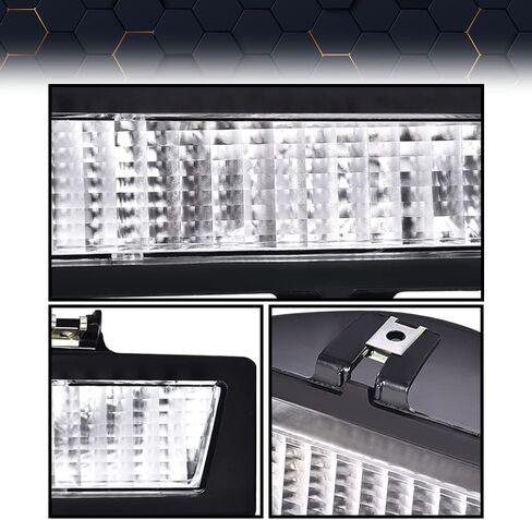 PIT66 Parking Lamps Compatible with Chevy Monte Carlo SS 1983-1988/Compatible with Chevy Monte Carlo 1981-1986 (does not fit LS 1986-1988) 919025, 919026 White in Saudi Arabia