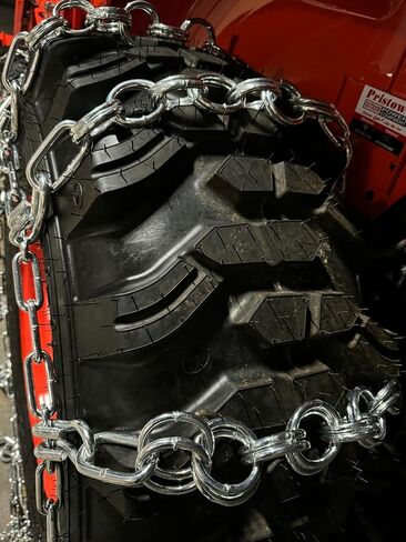 TireChain.com 16.9-28, 16.9 28 Double Ring Nuway Tractor Tire Chains in Saudi Arabia