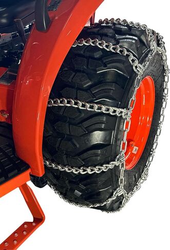 TireChain.com 16.9 34 16.9-34 سلاسل إطارات جرار سلم مجموعة من 2 in Kuwait