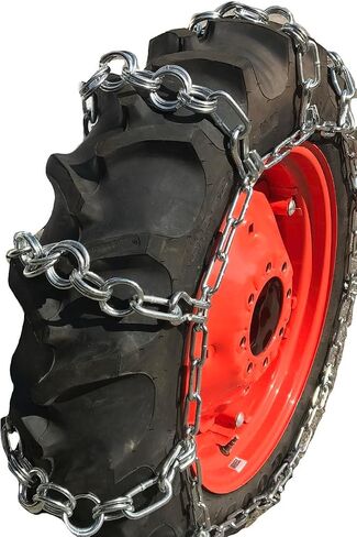 TireChain.com 16.9-24, 16.9 24 سلاسل إطارات الجرارات ذات الحلقة المزدوجة Nuway in Saudi Arabia