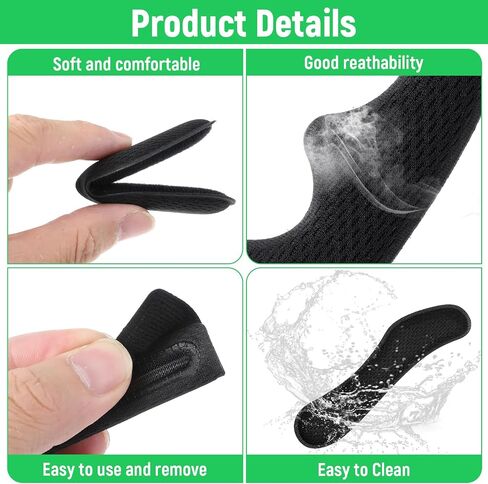 2 Set Helmet Padding Inserts,Helmet Pads,Universal Bike Helmets Pads,Replacement Motorcycle Helmets Padding,for Scooter Skateboard Bike Motorcycle Cycling Sport in Saudi Arabia