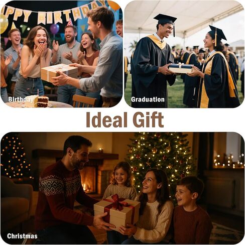 محفظة كالفيندر ذات 3 حلقات مع سحاب، حافظة جلدية للرجال والنساء، منظم محفظة الأعمال مع حامل الكمبيوتر اللوحي/المستندات، حافظة جلدية للمقابلة/المكتب، هدية للرجال in Kuwait