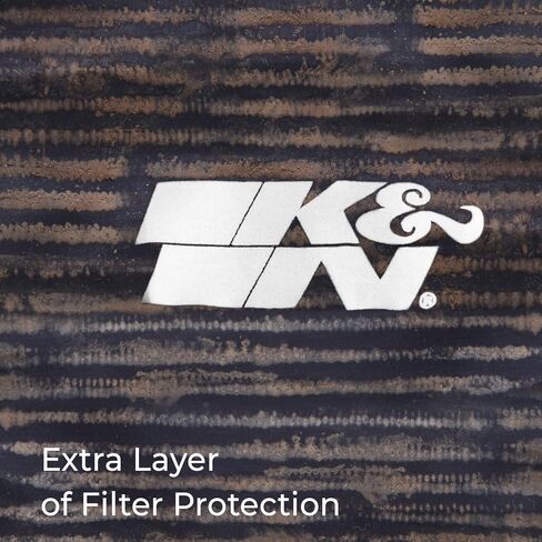 K&N YA-6601DK Black Drycharger Filter Wrap - for Your YA-6601 Filter in Saudi Arabia