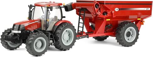 ERTL Big Farm 1/16 Case IH Puma 215 Tractor with J&M Grain Cart Wagon 44459 in Saudi Arabia