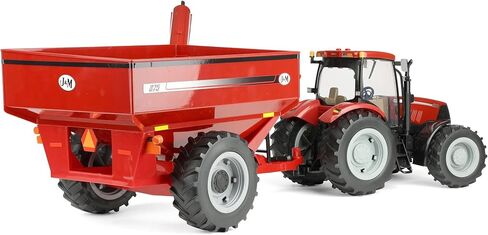 ERTL Big Farm 1/16 Case IH Puma 215 Tractor with J&M Grain Cart Wagon 44459 in Saudi Arabia