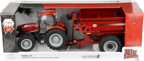 ERTL Big Farm 1/16 Case IH Puma 215 Tractor with J&M Grain Cart Wagon 44459 in Saudi Arabia