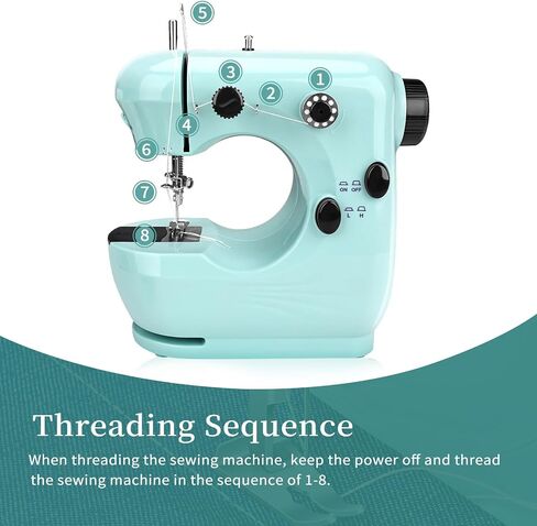 Mini Sewing Machine for Beginners Portable:Pink Small Sewing Machines for Kids Easy Use with Sew Kits in Saudi Arabia
