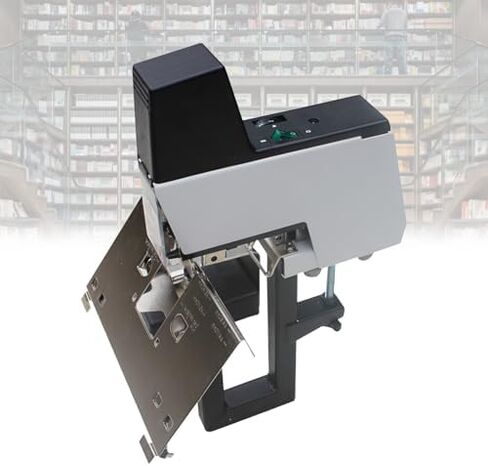 Auto Electric Stapler Machine, Automatic Saddles Stitch Stapler with 1-9 Levels Binding Pressure Knob, Foot Pedal Switch, 30 Sheets Binding Thickness, 100mm Nailing Depth in Saudi Arabia