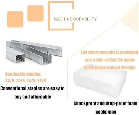 Heavy Duty A3 Desktop Electric Stapler, 40 Sheets Binding Thickness, Flat & Saddle Binding Machine, Perfect for Office & Home Use, Fast & Efficient Document Stapling in Kuwait