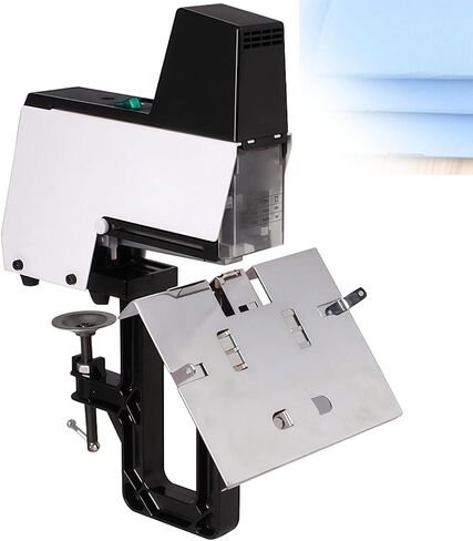 Flat Stitch Sad-Dle Binder, Updated Auto Electric Stapler Saddl-E Stitching Machine, for Photo Studios, Offices, and Homes, 9-Level Adjustable Force in Saudi Arabia