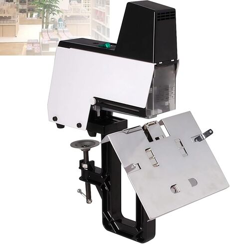 Flat Binder Machine, Electric Desk Stapler, Flat Stitch Stapler, Binding Thickness 40 Sheets, for Office, School & Print Shop in Saudi Arabia