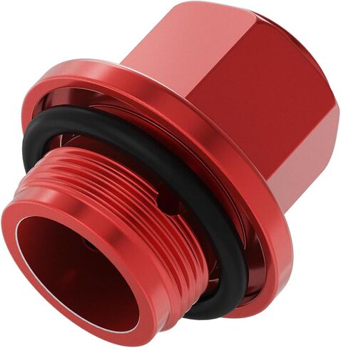 NICECNC Red Cylinder Cover FCR Carburetor Bolt Plug Cap & O-Ring Compatible with Honda CRF150R CRF250R CRF450R Compatible with Suzuki RMZ250 Compatible with KEIHIN 2 Stroke Applications See Fitment in Saudi Arabia