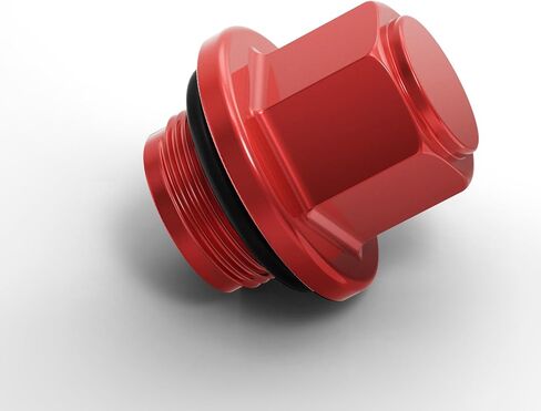 NICECNC Red Cylinder Cover FCR Carburetor Bolt Plug Cap & O-Ring Compatible with Honda CRF150R CRF250R CRF450R Compatible with Suzuki RMZ250 Compatible with KEIHIN 2 Stroke Applications See Fitment in Saudi Arabia