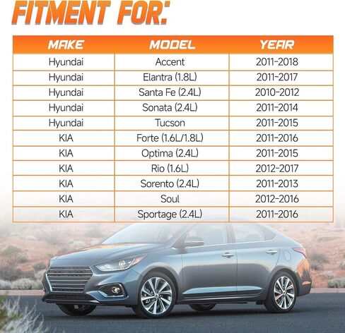 وعاء زيت ناقل الحركة مع قابس تصريف متوافق مع Hyundai Accent Elantra Coupe Santa Fe Tucson/Kia Forte Forte5 Sorento Soul Replace#4528026100، 4528026101 in Saudi Arabia