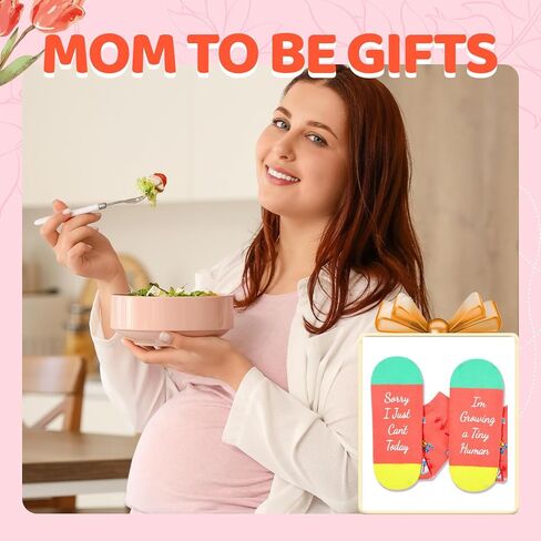 HAPPYPOP Maternity Gifts for New Mom - Pregnancy Socks for Expecting Mothers on Mothers Day in Saudi Arabia