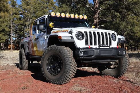 KC HiLites 5102 6" Soft Light Covers - Vinyl Black w/Yellow KC (Sold in Pairs) in Saudi Arabia