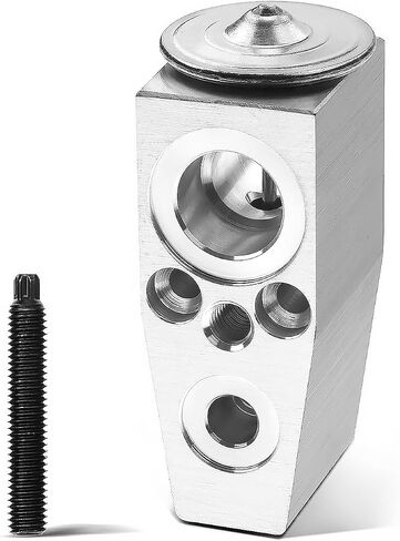 A/C Expansion Valve Compatible with Chevy, GMC, Buick, Cadillac, Pontiac, Saturn Models - Impala, Malibu, Suburban, Yukon, LaCrosse, Escalade ESV, G5, Replaces 52495729，39009 in Saudi Arabia