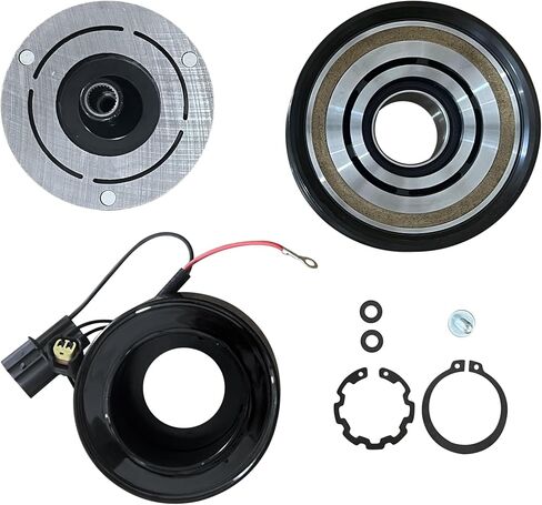 RYC New Automotive Air Conditioning Clutch AGH347-CL (Fits Hyundai Veloster N 2.0L 2019, 2020, 2021, 2022; Fits Hyundai Kona N 2.0L 2022-2023) in Saudi Arabia