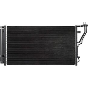 Klimoto A/C Condenser | Compatible with 17-12 Hyundai Azera; 14-11 Hyundai Sonata; 16-14 Kia Cadenza; 15-11 Kia Optima