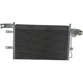 TRQ AC Condenser A/C Air Conditioning Compatible with Ford Taurus Flex Lincoln MKS MKT Sable