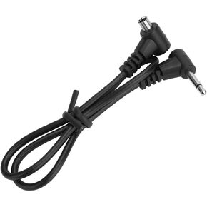 Lightweight Flash PC Sync Cord, 12 Inch 2.5mm Plug to Male Sync Cable for Camera PC Port, Wired Connection of Off Machine Flash