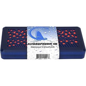 Tacky Fishing Flydrophobic SD Fly Box,Blue,7" x 4" x 1"