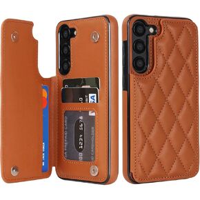 حافظة JYYVE لهاتف Samsung Galaxy S23 Ultra مقاس 6.8 بوصة، غطاء حماية عصري لهاتف Galaxy S23 Ultra (أزرق) in Kuwait