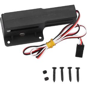VGEBY Retractable Landing Gear, Electric Retractable Landing Gear RC Plane Trunnion Worm Servo for 1.3M Model RC Aircraft Accessory Fixed Wing Plane Toy Modeling Accessories
