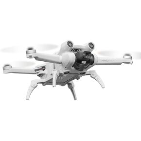 Foldable Landing Gear for DJI Mini 3 Pro,21mm Height Extended Leg Drone Protector Accessories(Grey)